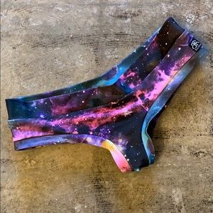 Bad Kitty PoleFit Brazil Short Small Galaxy Stars